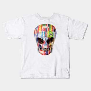 OG Flag Alien Head Kids T-Shirt